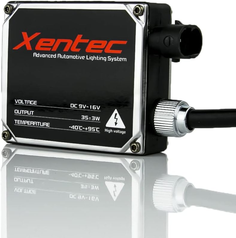 9007 (HB5) Hi/Lo 12000K HID Xenon Bulb bundle with 35W Standard Digital Ballast (Blue Violet, high beam halogen)